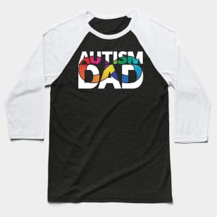 Autism Dad Baseball T-Shirt